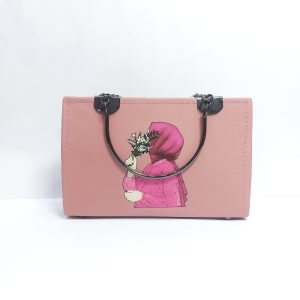 Hijab girl hand and crossbodybag