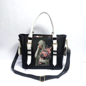 Hijab Girl Printed Handbag