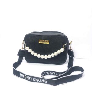 BOSS Pearl & Glitter Crossbody Bag - Stylish Shoulder Bag for Women (Bronx Urban Collection)