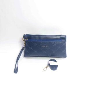 "Soft leather ladies crossbody wallet with adjustable strap".