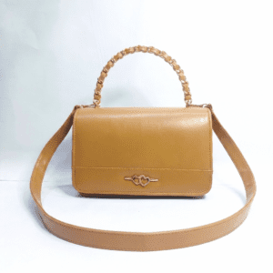 Stylish girls cross body bag ladies handbag beige color