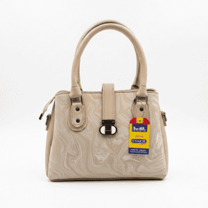 Signature Swirl Embossed Luxury Handbag