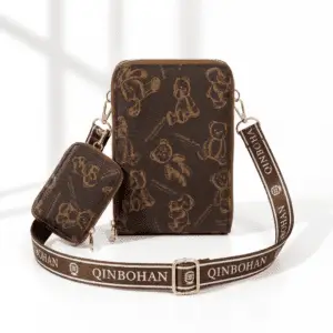 Crossbody Bag Mobile Bag with Small Pouch