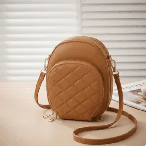 Girls Women 3 Zipper Crossbody Bag