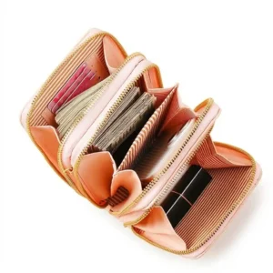 3 Zipper Mobile Pouch Crossbody Bag