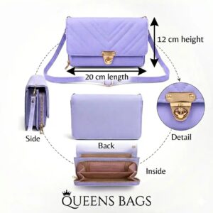 Ladies Crossbody Wallet Bag