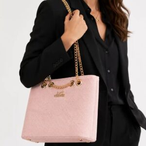 Ladies Shoulder Bag with Long Chain