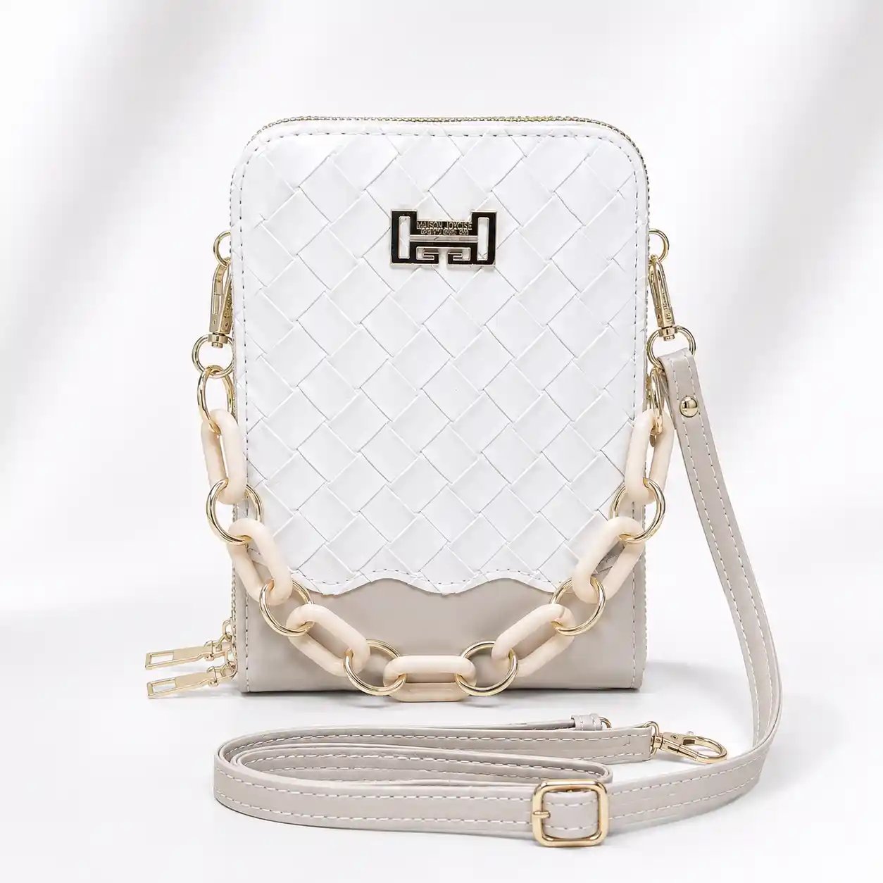 2 Zipper Crossbody Bag and Mobile Pouch – Amazing Luxury Style - Image 4