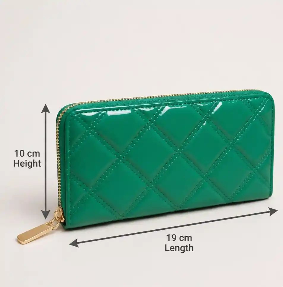 1 Zip Ladies Hand Wallet Hand Purse – Amazing Luxury Style - Image 3