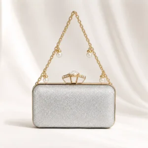 Elegant Wedding Clutch Bridal Purse Fancy Bag for Women