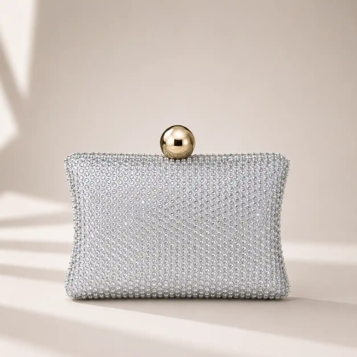 Swarovski Bridal Purse Rhinestone Wedding Clutch Stunning Mini Bag A1 - Image 2