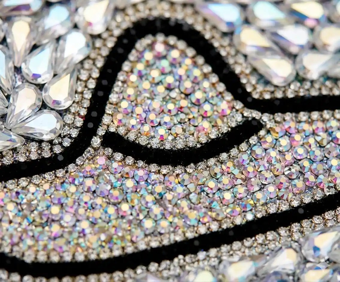 Luxury Crystal Bridal Clutch – Stunning Wedding Party Purse A1 - Image 4