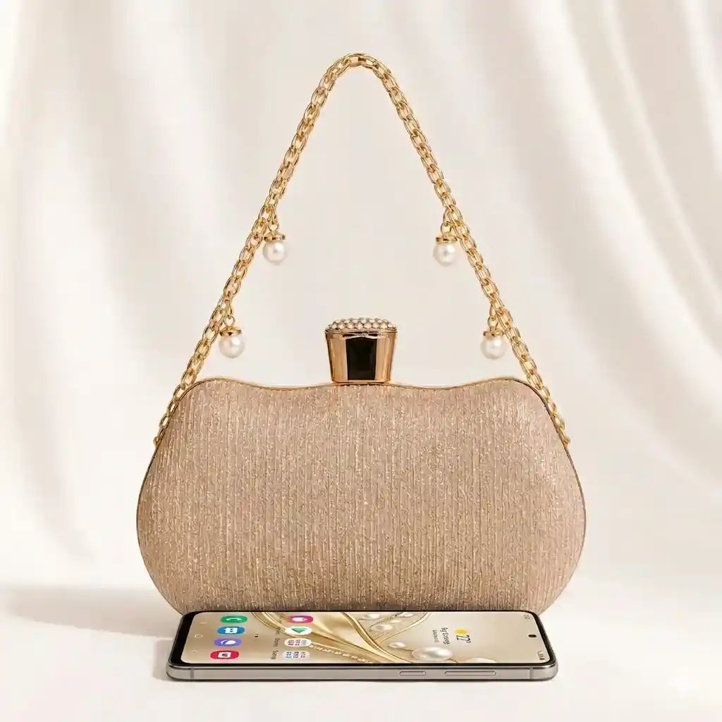 Luxury Bridal Clutch – Stunning Wedding Purse & Fancy Bag No1 - Image 3