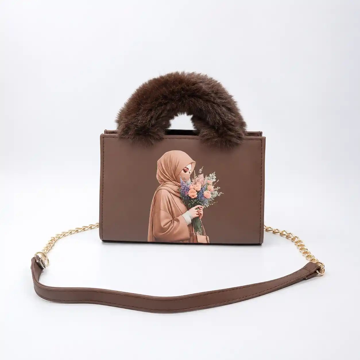 Stylish Girls Hijab Crossbody Bag – Cute Shoulder Purse for Women A1 - Image 3