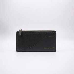 Ladies Long Wallet featuring multiple card slots and secure zipper pocket