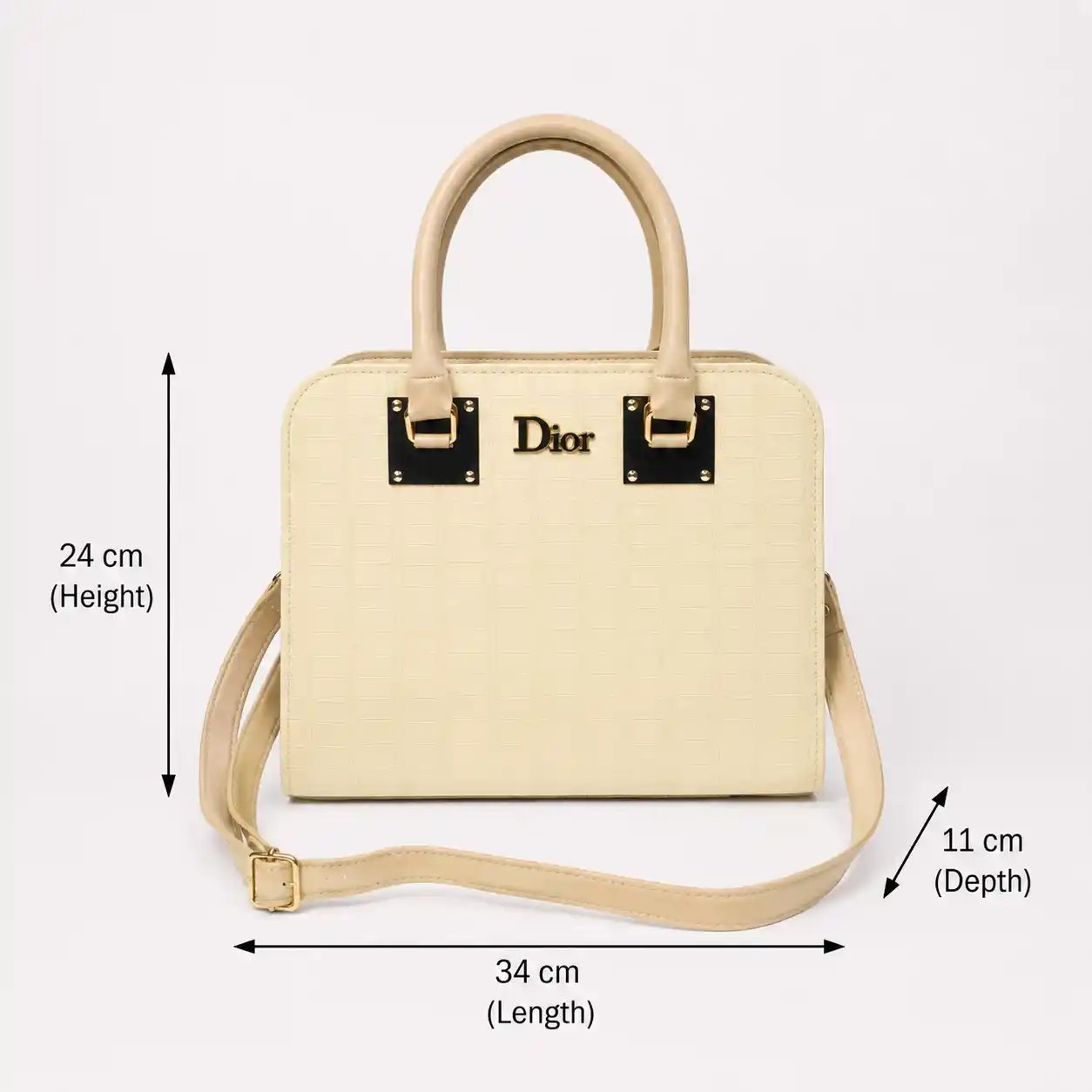 Luxury Ladies Hand Bag Premium Glossy Crossbody Purse for Women