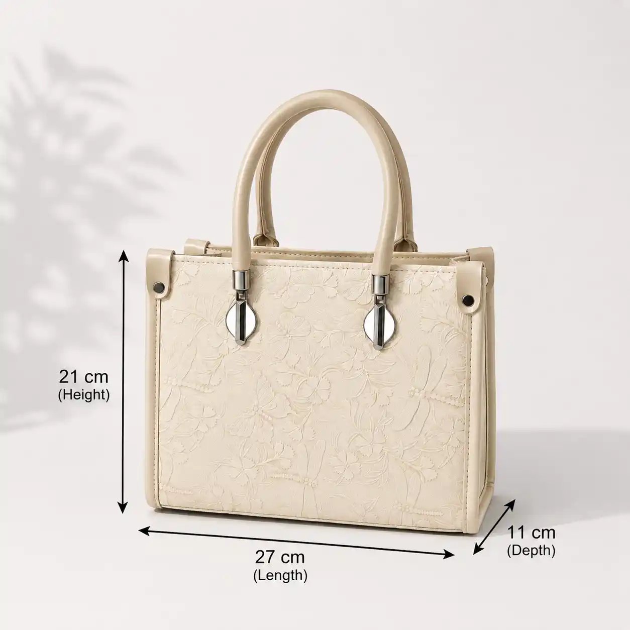 Premium Ladies Leather Hand Bag with Shoulder Strap