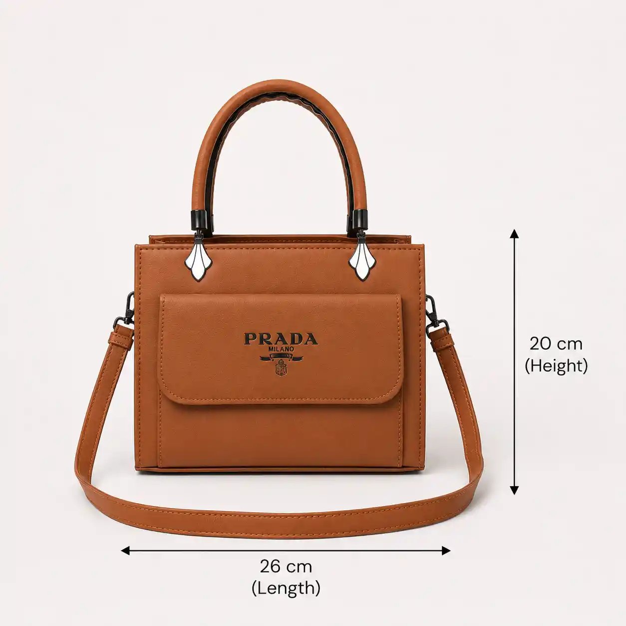 Premium Ladies Hand Bag with Top Handle and Adjustable Shoulder Strap
