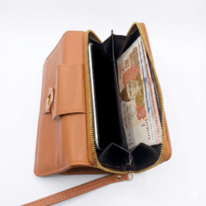 ladies hand wallet tri fold