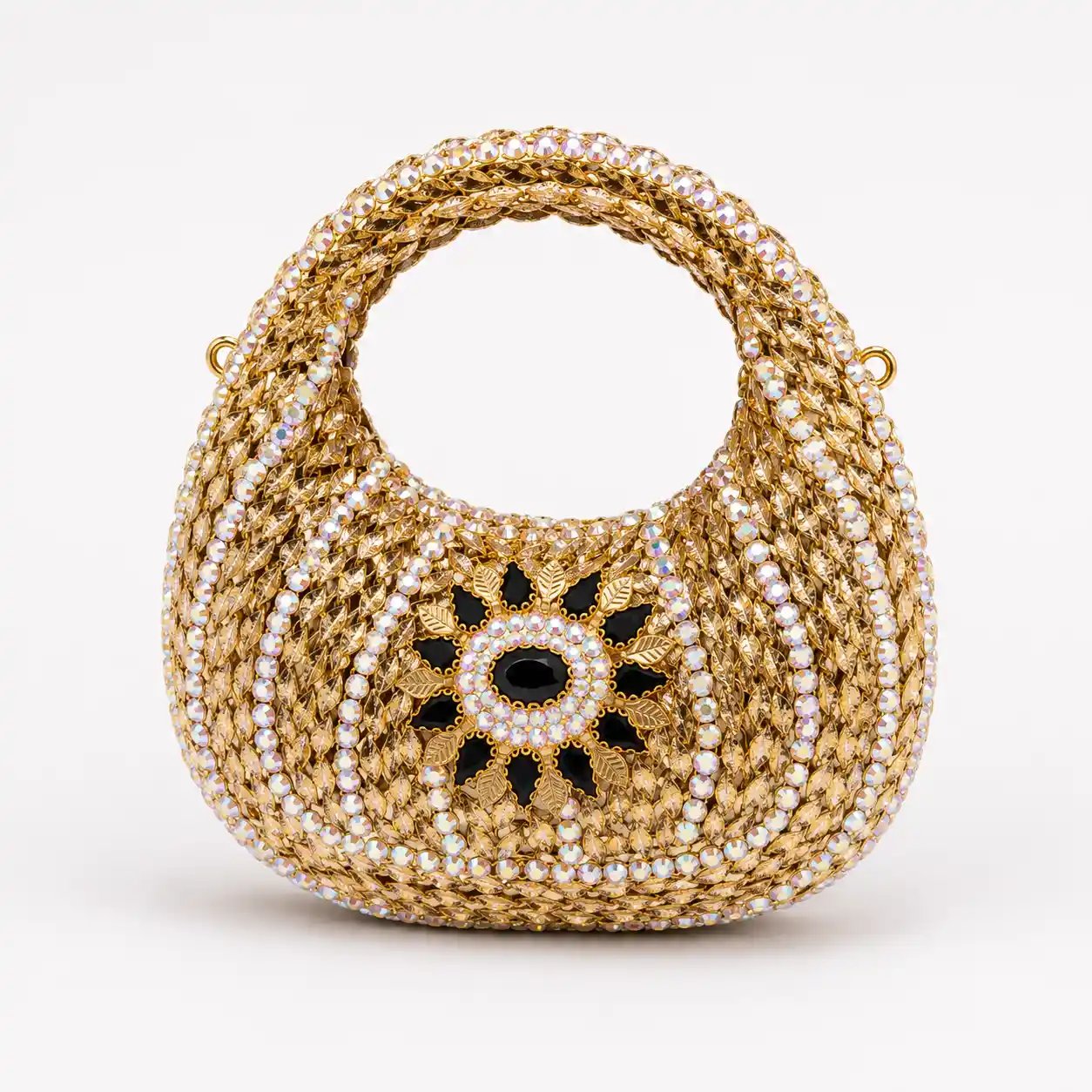 Crystal Stone Mini Clutch Wedding Purse | Stunning Luxury Party Bag No. 1