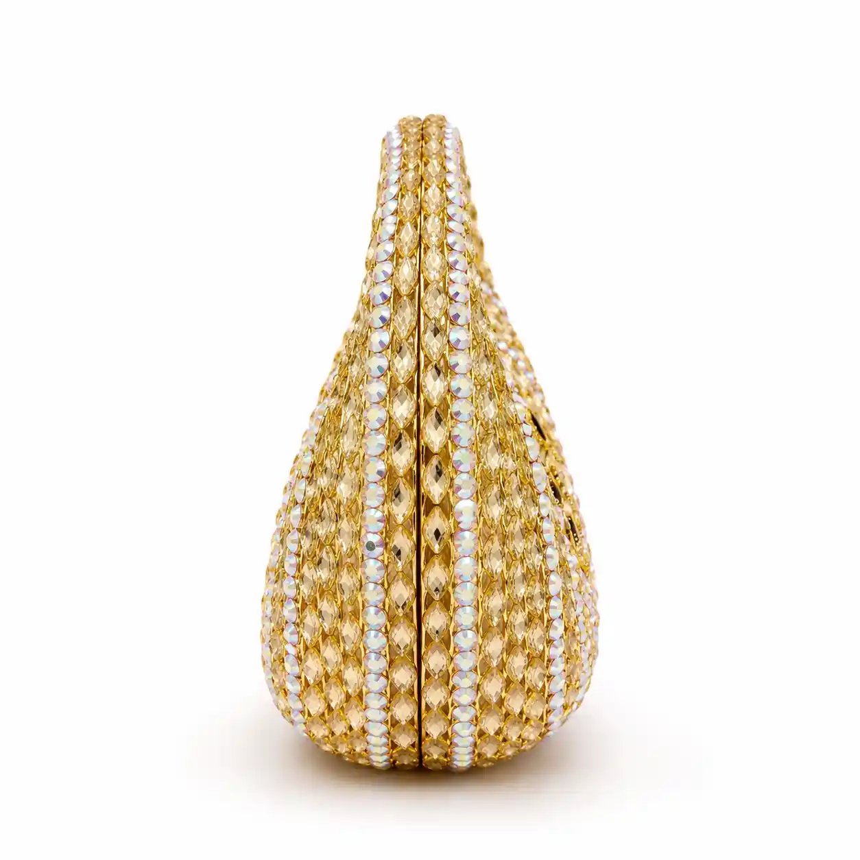 Crystal Stone Mini Clutch Wedding Purse | Stunning Luxury Party Bag No. 1 - Image 3